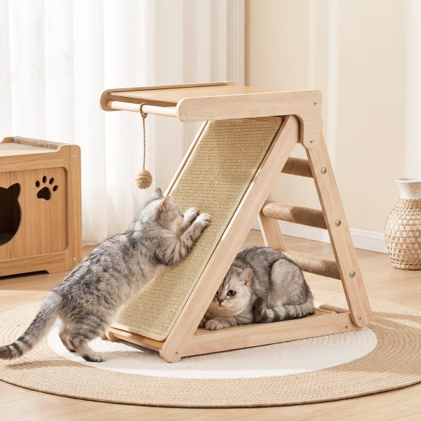 Stâlp Mare de Zgâriat pentru Pisici cu Platformă de Cățărat, Mobilă pentru Animale de Companie Super Rezistentă și Robustă, Centru de Cățărat și Joacă All-in-One, Parc de Joacă pentru Pisici în Interior, Potrivit pentru Familii cu Mai Multe Pisici